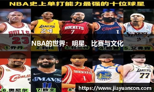 NBA的世界：明星、比赛与文化