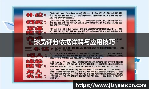 球员评分依据详解与应用技巧
